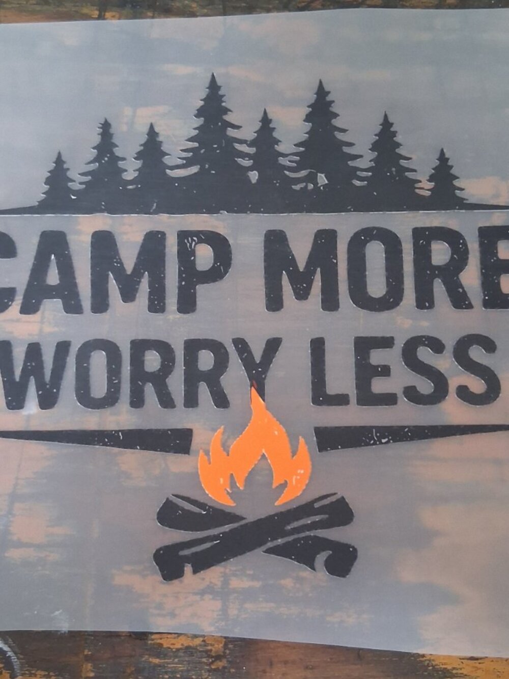 Camping Related DTF Heat Transfers - Picture 4 of 5